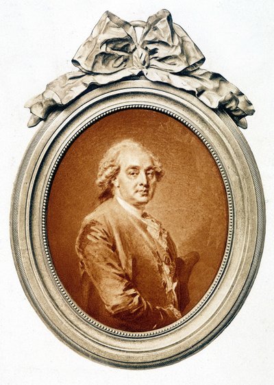 Portrét Charlese Clauda de Flahaut de la Billarderie (1730-1809), hraběte z Angiviller od Weyglera od Jean Baptiste Weyler