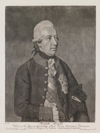 Josef II., císař rakouský od Jean-Étienne Liotard