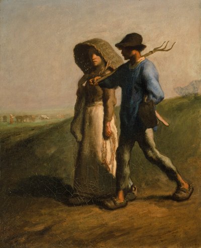 Jít do práce od Jean-Francois Millet