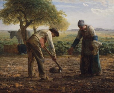 Sázecí stroje na brambory od Jean-Francois Millet