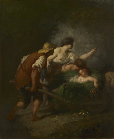 Návrat z Pole od Jean-Francois Millet