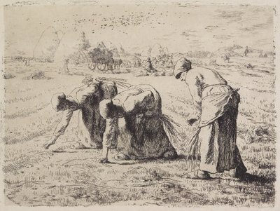 Sběračky klasů od Jean-Francois Millet