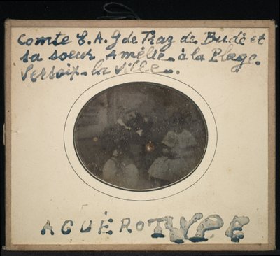 Portrét dvou dětí, hrabě Ernest Andre Gabriel de Traz de Budé a jeho sestra Amélie od Jean Gabriel Eynard