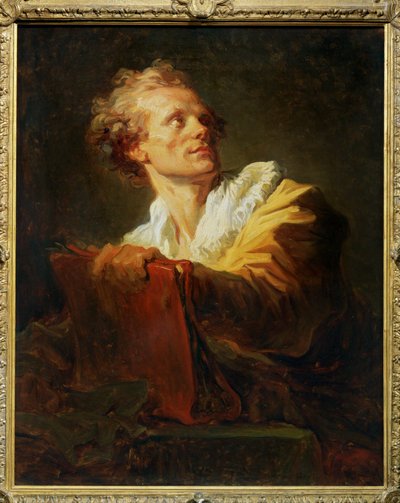 Porträt eines jungen Künstlers von Jean-Honore Fragonard