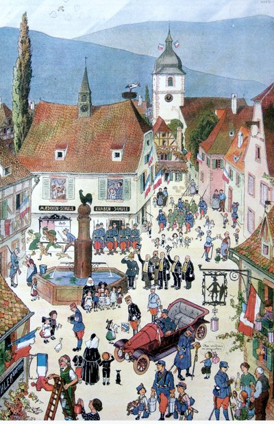Francouzi dodávají Alsasko (barevné lito) od Jean-Jacques Waltz