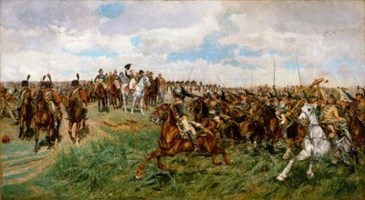 1807, Friedland (olej na plátně) od Jean Louis Ernest Meissonier