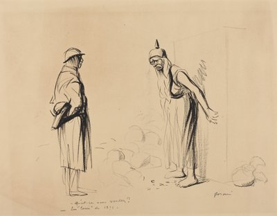 „Co chcete?“ - „‚Louis‘ z roku 1871“ od Jean-Louis Forain
