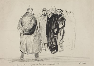 S prázdnou, posádka zeppelinu od Jean-Louis Forain