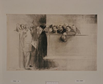 Audience (3. obrázek) od Jean-Louis Forain
