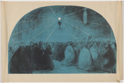 Lurdy, 1914, 25. mezinárodní eucharistický kongres od Jean-Louis Forain