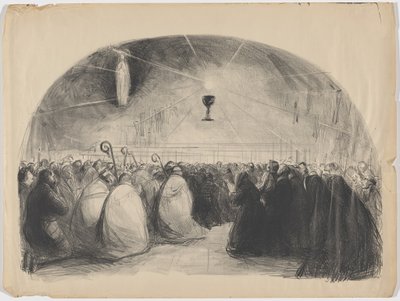 Lurdy, 1914, 25. mezinárodní eucharistický kongres od Jean-Louis Forain