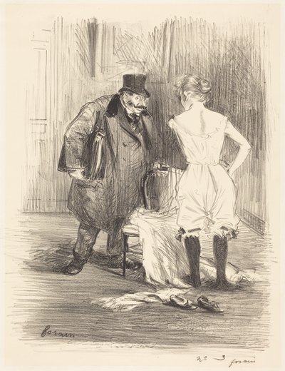 Zabavení od Jean-Louis Forain