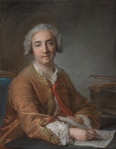 Portrét skladatele Josepha-Nicolase-Pancrace Royera od Jean-Marc Nattier