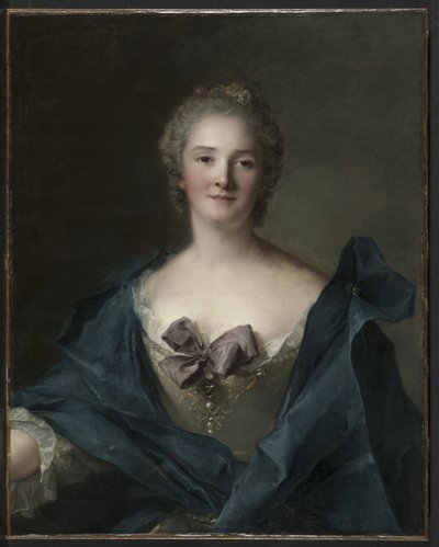 Portrét ženy od Jean-Marc Nattier