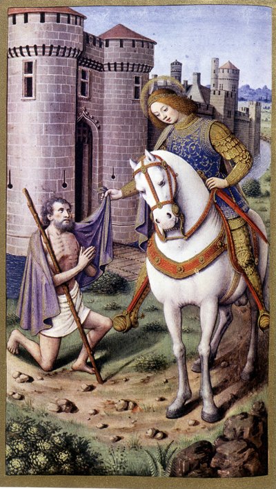 Svatý Martin po Jean Bourdichon od Jean (after) Bourdichon
