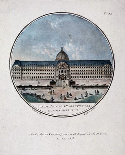 Les Invalides, Paříž, Testard, 19. prosince od Jean (after) Testard