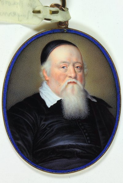 Sir Theodore Turquet de Mayerne (smalt) od Jean (circle of) Petitot