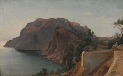 Capri, asi 1845 (olej na látce) od Jean Achille Benouville