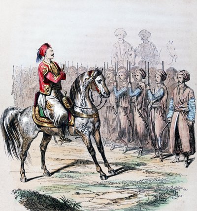 Sulejman Paša al-Faransawi (Sulejman Paša, Soliman Pacha) od Jean Adolphe Beauce