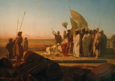 Xerxes v Hellespontu od Jean Adrien Guignet