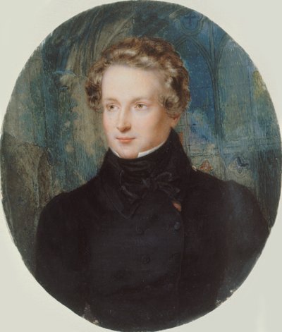 Portrét Victora Huga 1802-1885, 1822. od Jean Alaux