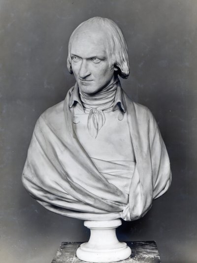 Adrien Duquesnoy (sádra) od Jean Antoine Houdon