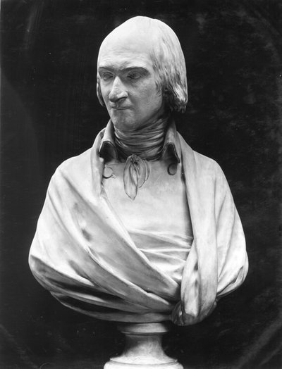 Adrien Duquesnoy (sádra) od Jean Antoine Houdon