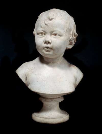 Sabine Houdon ve věku deseti měsíců Busta v sádře od Jean Antoine Houdon (1741-1828) 1788 Paříž, Musee du Louvre od Jean Antoine Houdon
