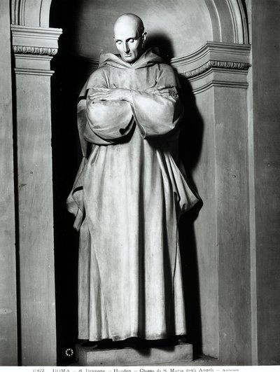 Svatý Bruno z Kolína (mramor) od Jean Antoine Houdon
