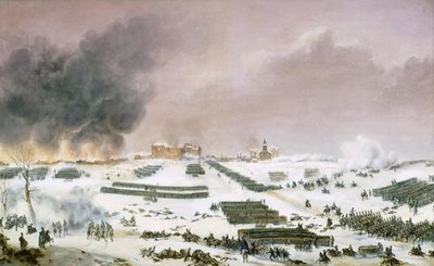 Bitva u Preussisch-Eylau 7. února 1807 od Jean Antoine Simeon Fort
