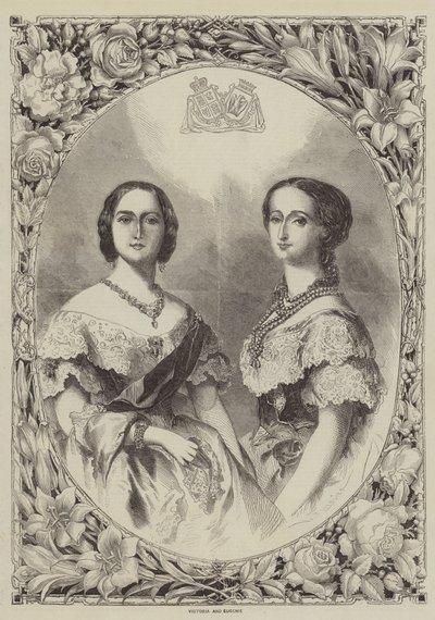 Victoria a Eugenie od Jean Antoine Valentin Foulquier