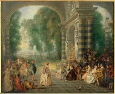  od Jean Antoine Watteau