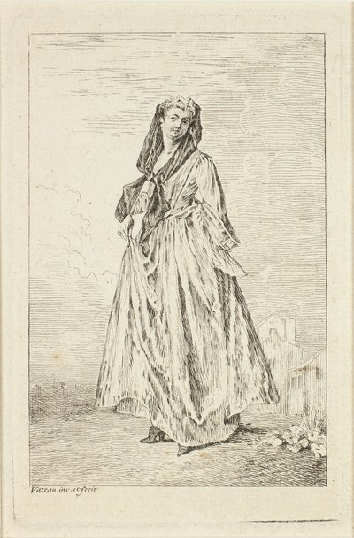 Figurky režimu od Jean Antoine Watteau