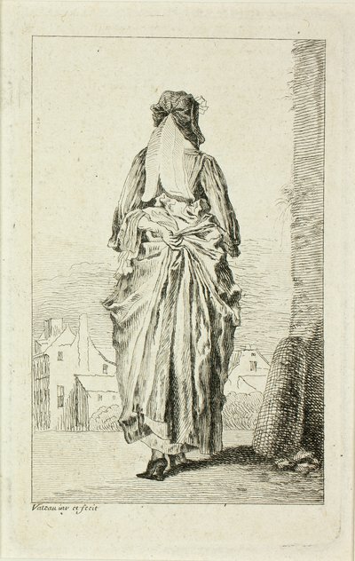 Figurky režimu od Jean Antoine Watteau