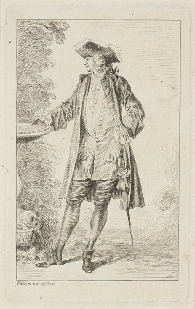 Figurky režimu od Jean Antoine Watteau