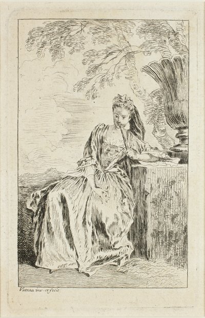 Figurky režimu od Jean Antoine Watteau