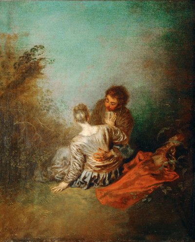 Chybná záloha od Jean Antoine Watteau