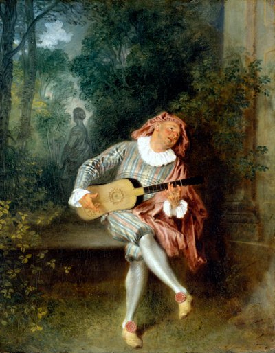 Mezzetin od Jean Antoine Watteau