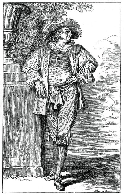 Selský kostým, 1885 od Jean Antoine Watteau