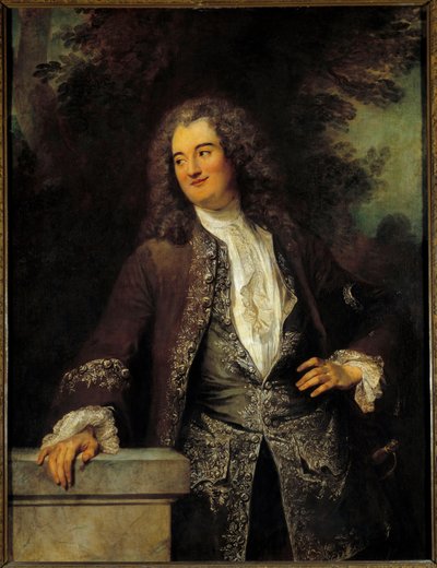 Portrét gentlemana Obraz Jean Antoine Watteau (1684-1721) 1715 Sun. 1,3x0,97m od Jean Antoine Watteau