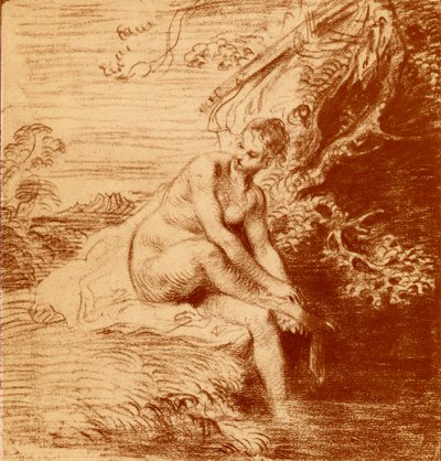 Koupel Diany od Jean Antoine Watteau