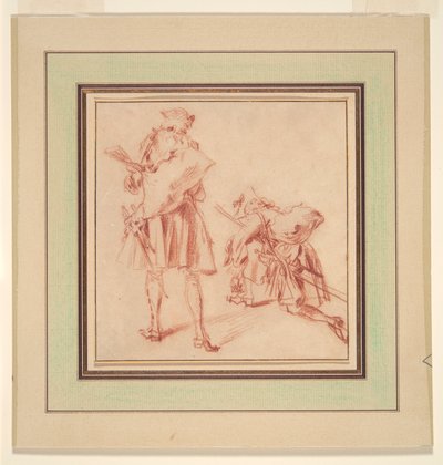 Dva rekruti od Jean Antoine Watteau