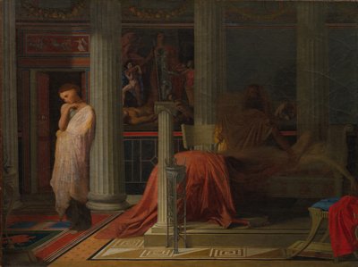 Antiochos a Stratonice od Jean Auguste Dominique Ingres
