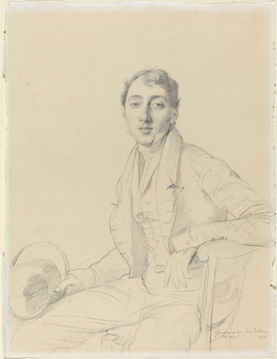 Dr. Louis Martinet od Jean Auguste Dominique Ingres