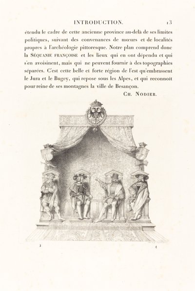 Čtyři soudci z Besançonu od Jean Auguste Dominique Ingres