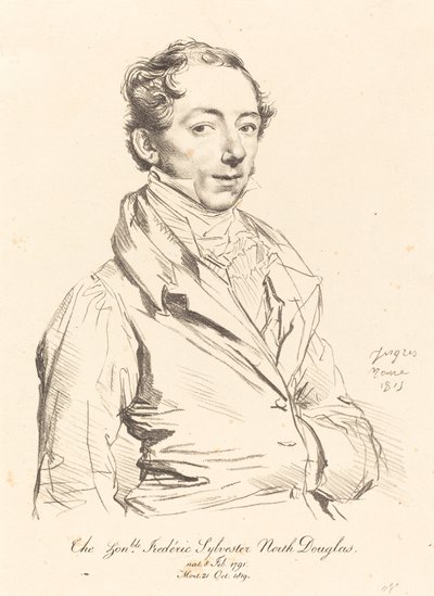 Frederic Sylvester Douglas od Jean Auguste Dominique Ingres