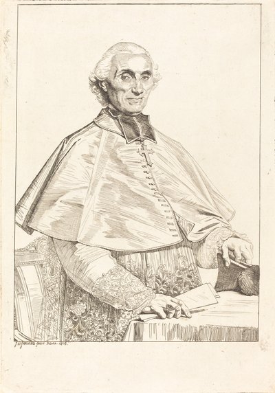 Gabriel Cortois de Pressigny od Jean Auguste Dominique Ingres