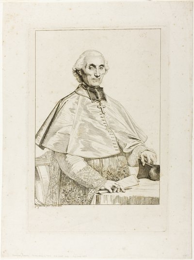 Gabriel Cortois de Pressigny od Jean Auguste Dominique Ingres