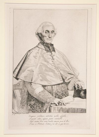 Gabriel Cortois de Pressigny od Jean Auguste Dominique Ingres