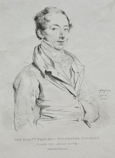 Ctihodný Frederic Sylvester Douglas od Jean Auguste Dominique Ingres